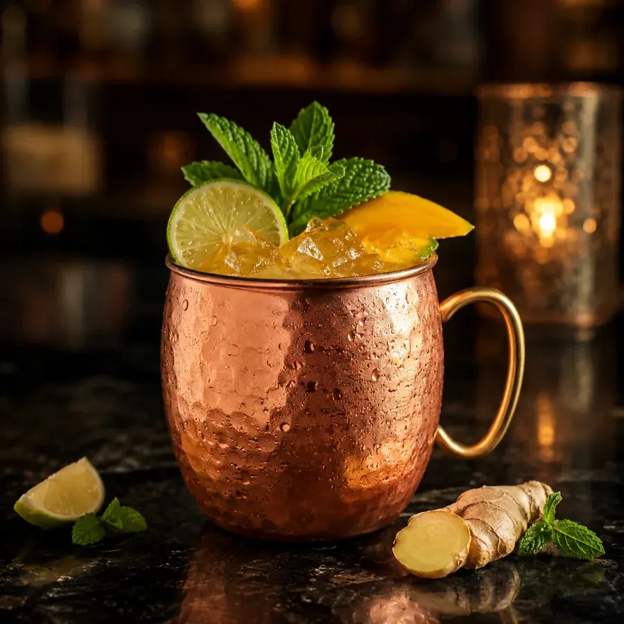 Mango Mule — cocktail Bulles Bazar Argentan
