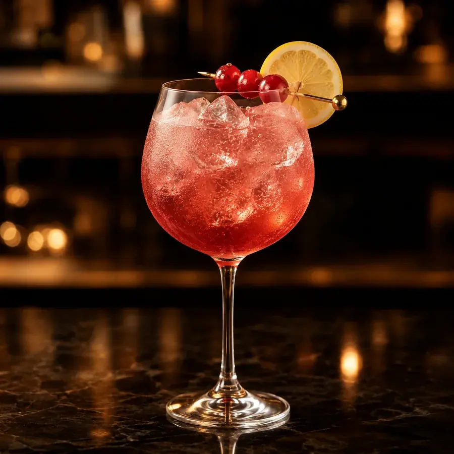 Coco Hibiscus — cocktail Bulles Bazar Argentan