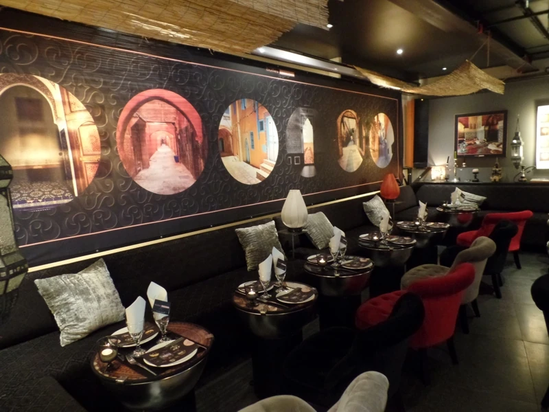 Salle restaurant du Bulles Bazar à Argentan