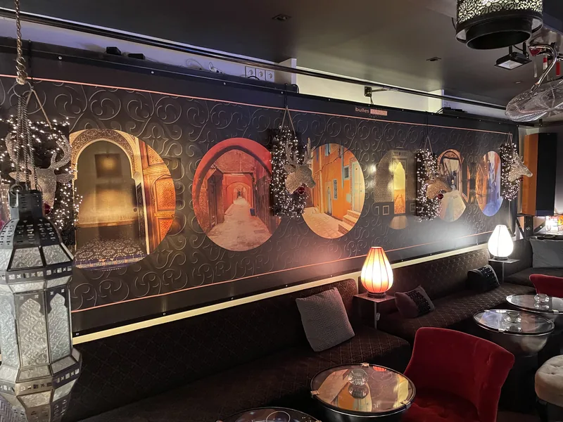 Salon lounge du Bulles Bazar