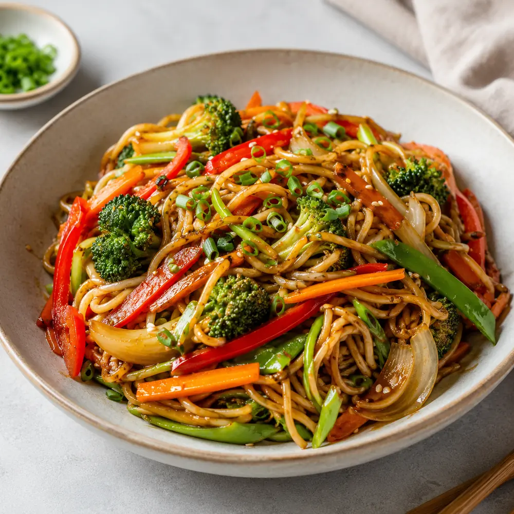 Nouilles Sautées aux Légumes
