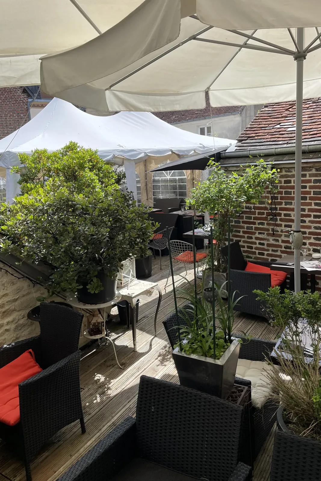 Terrasse rooftop Bulles Bazar à Argentan