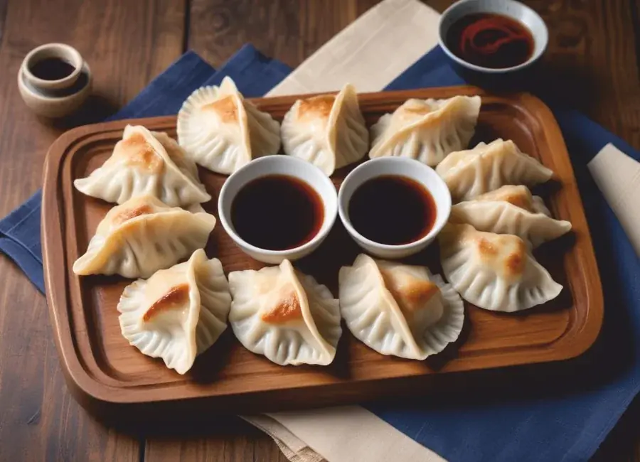 Gyozas au Poulet et aux Légumes