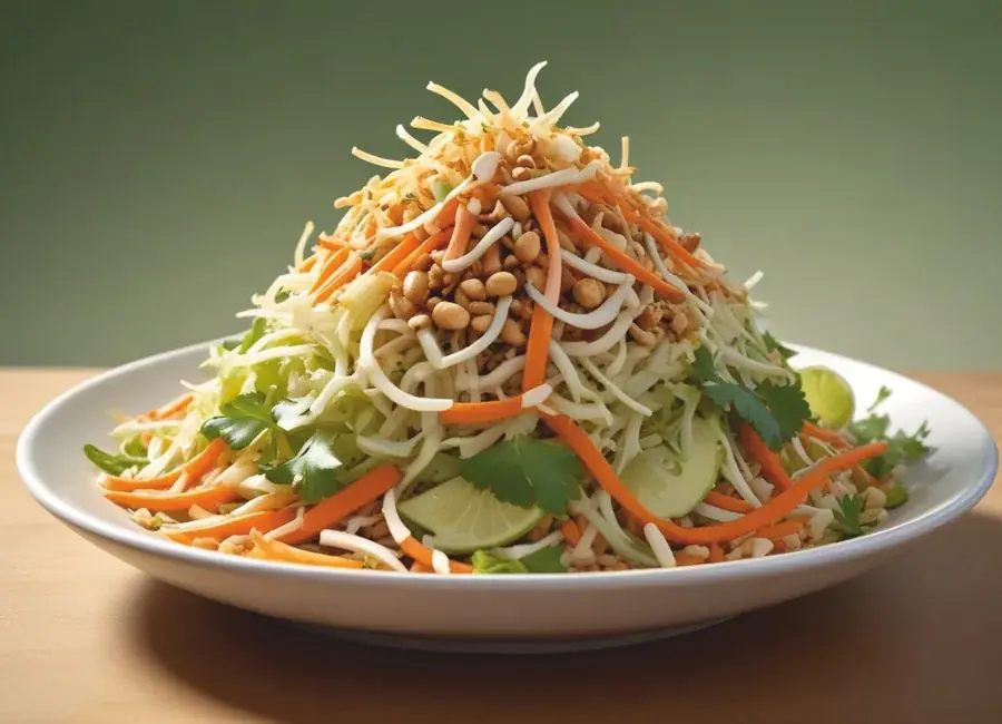 Salade Thaïe au Chou Blanc